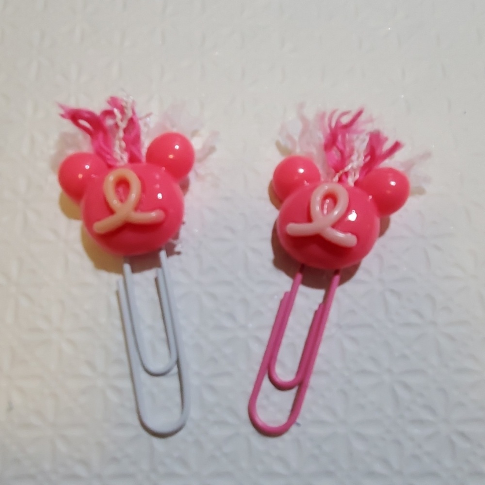 HandMade BookMark (2)- Cancer Awareness